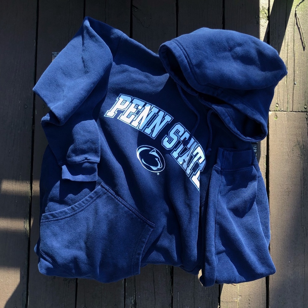 navy blue penn state hoodie